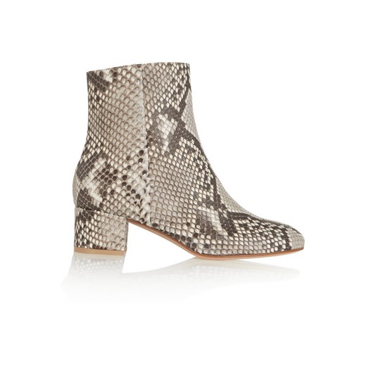 Python ankle boots