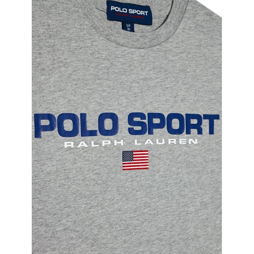 Polo Ralph Lauren T-Shirt Ss Cn 323795487003 Szary Regular Fit Polo Ralph Lauren S wyprzedaż MODIVO