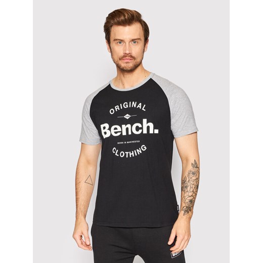 Bench T-Shirt Hazza 120742 Czarny Regular Fit Bench S okazja MODIVO