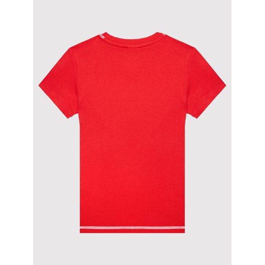 Napapijri T-Shirt Sob NP0A4FP7 S Czerwony Regular Fit Napapijri 10Y wyprzedaż MODIVO