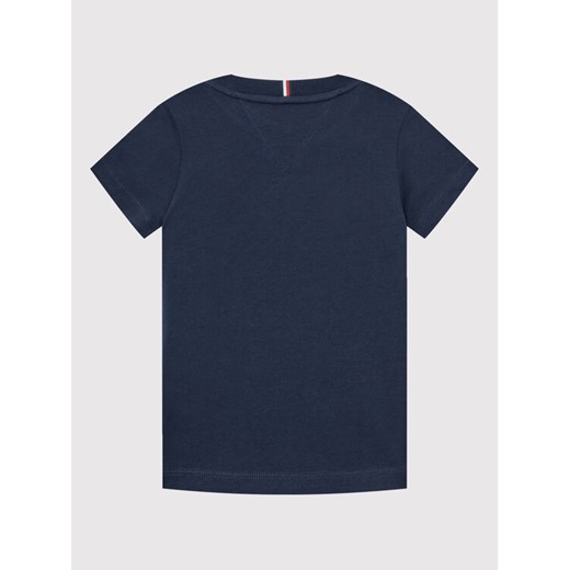 Tommy Hilfiger T-Shirt Essential Colorblock KB0KB07279 D Granatowy Regular Fit Tommy Hilfiger 14Y okazyjna cena MODIVO