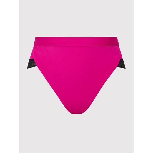 Calvin Klein Swimwear Dół od bikini KW0KW01854 Różowy XL okazja MODIVO