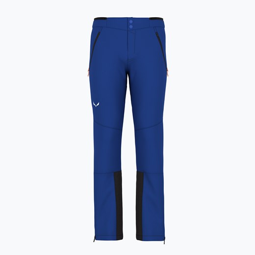 Spodnie softshell męskie Salewa Lagorai Dst niebieskie 27906 ze sklepu sportano.pl w kategorii Spodnie męskie - zdjęcie 150575123