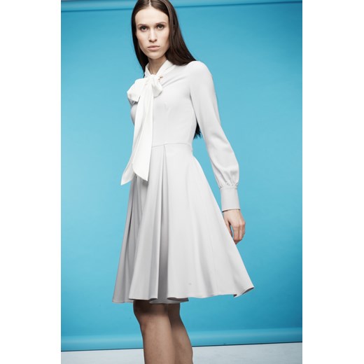 Sukienka WHITE HOUSE showroom-pl turkusowy dopasowane