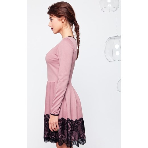 Sukienka Marsel showroom-pl rozowy mat