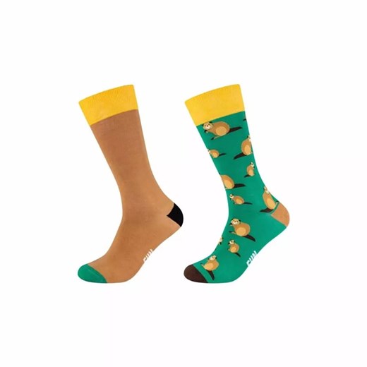 Skarpety skarpetki FUNSOCKS Bobry 2pak FU71113-6600 ansport.pl Fun Socks 36-40 wyprzedaż ansport