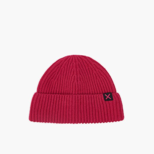 Cropp - Fuksjowa czapka beanie - Różowy Cropp Uniwersalny Cropp