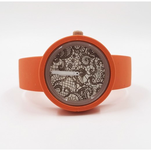 O CLOCK Zegarek - Łososiowy - Unisex - M (M) O Clock M (M) wyprzedaż Halfprice