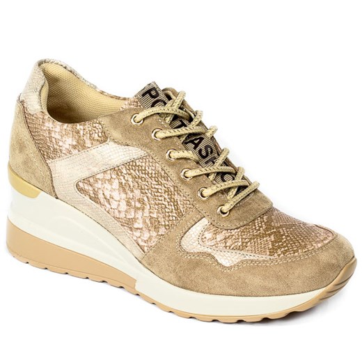 Sneakersy Vinceza 22-10650 C.Beż ze sklepu EuroButy.com.pl w kategorii Buty sportowe damskie - zdjęcie 150623794