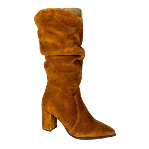 Kozaki Kotyl 3541 Rudy Otok Zamsz Kotyl 39 okazja EuroButy.com.pl