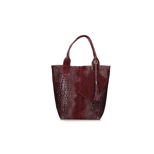 Shopper bag Toscanio lakierowana elegancka duża 
