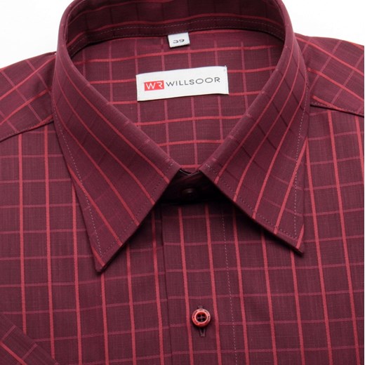 Koszula Classic (wzrost 176-182) willsoor-sklep-internetowy czerwony kratka