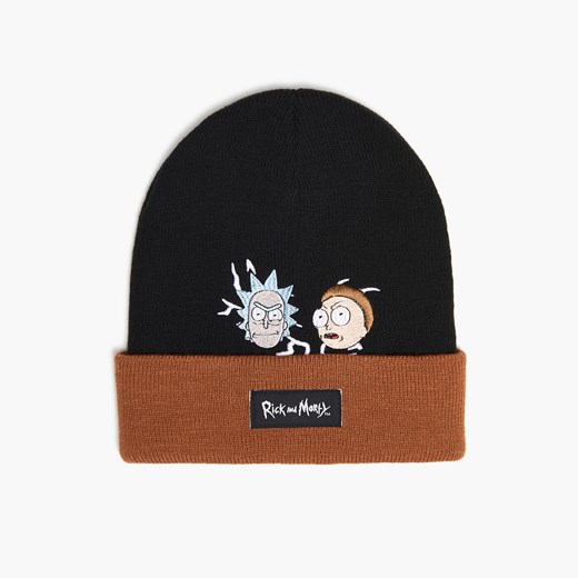Cropp - Czapka Rick and Morty - Brązowy Cropp Uniwersalny wyprzedaż Cropp