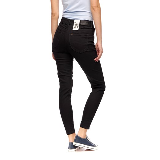 LEE SCARLETT HIGH ZIP BLACK L31BQP01 Lee 38/31 panjeans.pl promocja