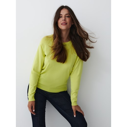 Mohito - Sweter w neonowym odcieniu - Zielony Mohito XL Mohito