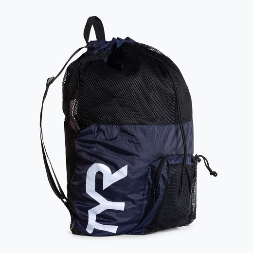 Plecak basenowy TYR Big Mesh Mummy Bag granatowy LBMMB3_401 40 l okazyjna cena sportano.pl