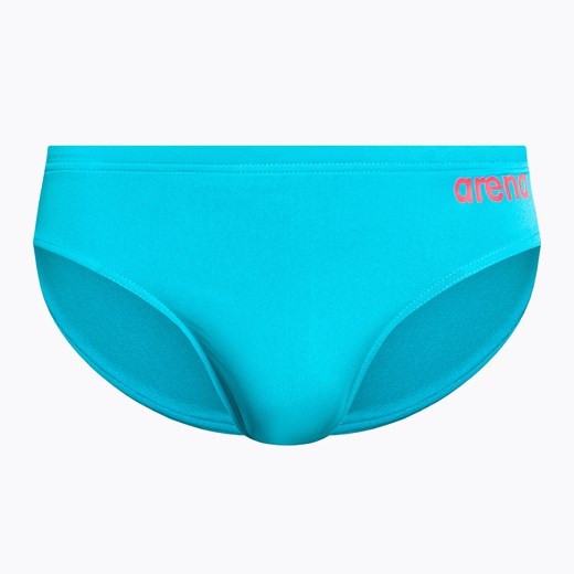 Slipy kąpielowe męskie arena Team Swim Briefs Solid niebiesko-pomarańczowe Arena 85 promocyjna cena sportano.pl