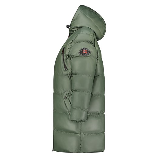 Parka "Adrianna" w kolorze zielonym Geographical Norway S wyprzedaż Limango Polska