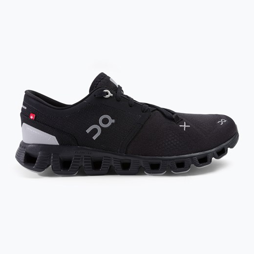 Buty do biegania damskie On Cloud X 3 czarne 6098696 On 38.5 EU promocyjna cena sportano.pl