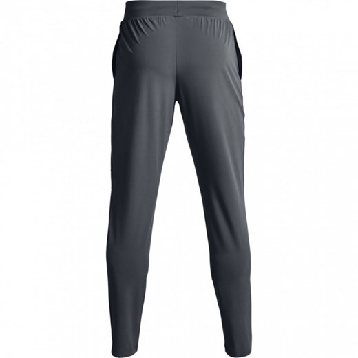 Męskie spodnie treningowe UNDER ARMOUR UA STRETCH WOVEN PANT - szare ze sklepu Sportstylestory.com w kategorii Spodnie męskie - zdjęcie 150729254