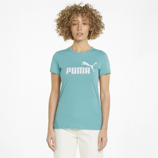 Damski t-shirt z nadrukiem PUMA ESS LOGO TEE Puma M promocja Sportstylestory.com