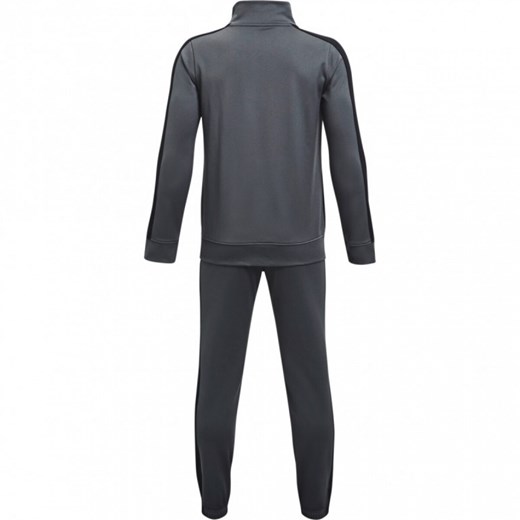 CHŁOPIĘCY DRES KOMPLET TRENINGOWY UNDER ARMOUR UA KNIT TRACK SUIT - szary ze sklepu Sportstylestory.com w kategorii Dresy chłopięce - zdjęcie 150742060