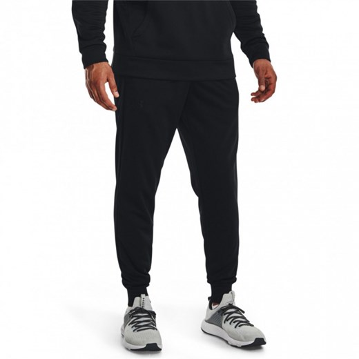 Męskie spodnie treningowe UNDER ARMOUR UA Armour Fleece Joggers ze sklepu Sportstylestory.com w kategorii Spodnie męskie - zdjęcie 150753064