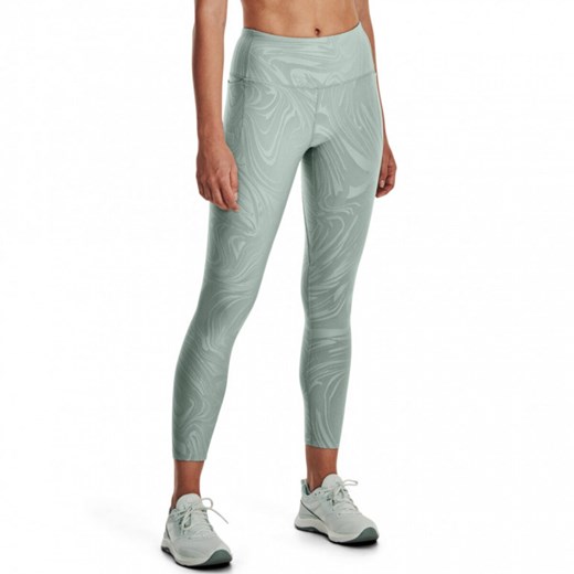 Damskie legginsy treningowe Under Armour Meridian Jacquard Ankle Leg ze sklepu Sportstylestory.com w kategorii Spodnie damskie - zdjęcie 150754473