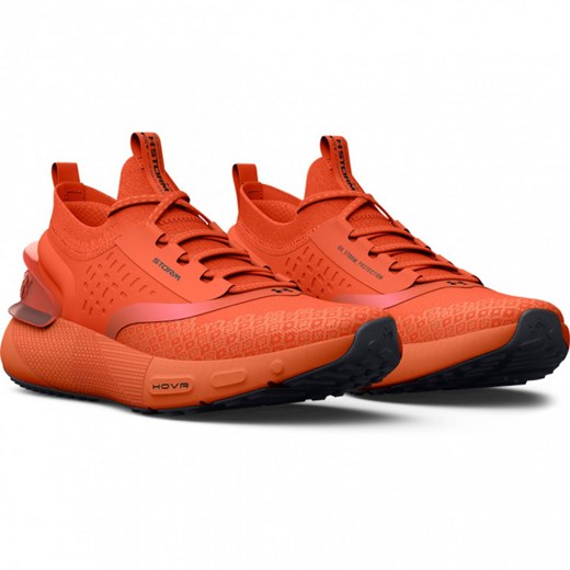 Buty do biegania Uniseks Under Armour UA HOVR Phantom 3 Storm - pomarańczowe ze sklepu Sportstylestory.com w kategorii Buty sportowe męskie - zdjęcie 150760924