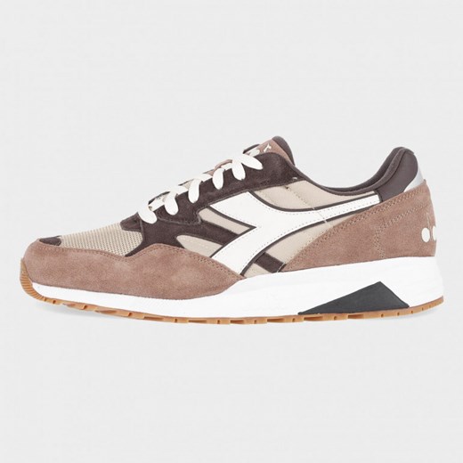 Buty sportowe męskie Diadora zamszowe sznurowane brązowe 
