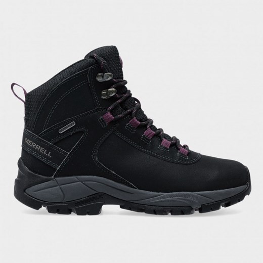 Damskie buty trekkingowe MERRELL Vego Mid Leather Waterproof - czarne Merrell 36 Sportstylestory.com