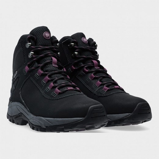 Damskie buty trekkingowe MERRELL Vego Mid Leather Waterproof - czarne Merrell 36 Sportstylestory.com