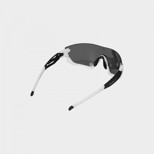 Okulary rowerowe z polaryzacją 4F MIRROR SS22ASPSU002 - biały One-size Sportstylestory.com