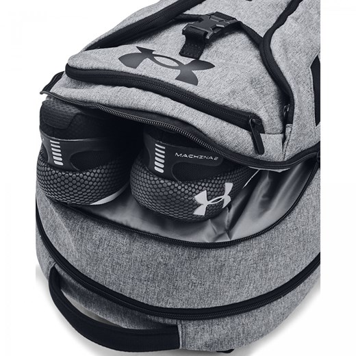 Plecak treningowy uniseks UNDER ARMOUR UA Hustle Pro Backpack - szary Under Armour One-size Sportstylestory.com