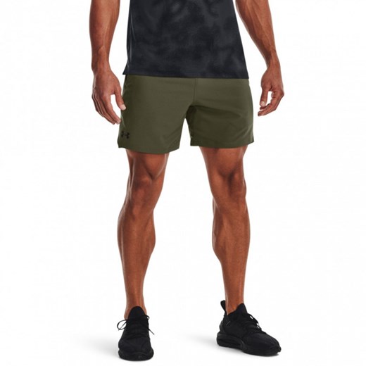 Męskie spodenki treningowe Under Armour UA Vanish Woven 6in Shorts - oliwkowe/khaki ze sklepu Sportstylestory.com w kategorii Spodenki męskie - zdjęcie 150778612