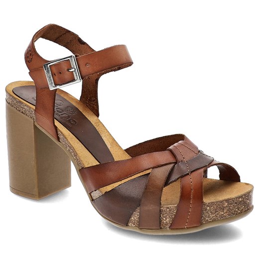 Sandały YOKONO - 063 Brązowy Triana Vaquetilla Multi Nuez Yokono 37 ARMODO
