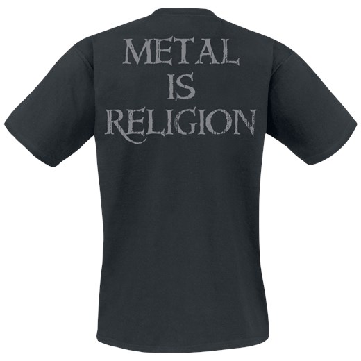 Powerwolf - Crest - Metal Is Religion - T-Shirt - czarny S, M, L, XL, XXL, 3XL EMP wyprzedaż