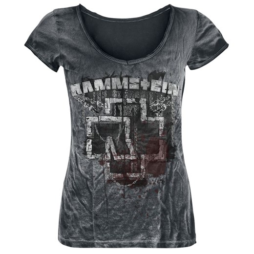 Rammstein - In Ketten - T-Shirt - ciemnoszary S, M, L, XL, XXL, 3XL, 4XL EMP