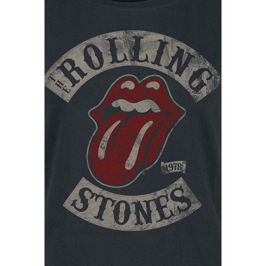 The Rolling Stones - 1978 - T-Shirt - czarny S, M, L, XL, XXL EMP