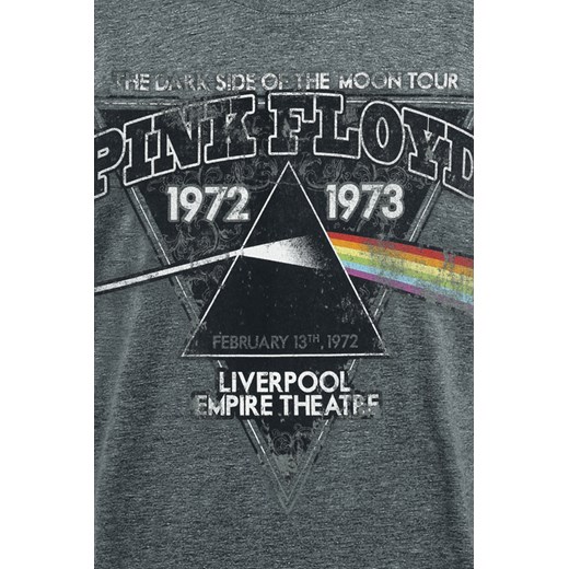 Pink Floyd - The Dark Side Of The Moon - Liverpool 1972 - T-Shirt - odcienie S, M, L, XL, XXL promocyjna cena EMP
