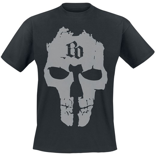 Böhse Onkelz - BO Skull - T-Shirt - czarny S, M, L, XL, XXL, 3XL EMP