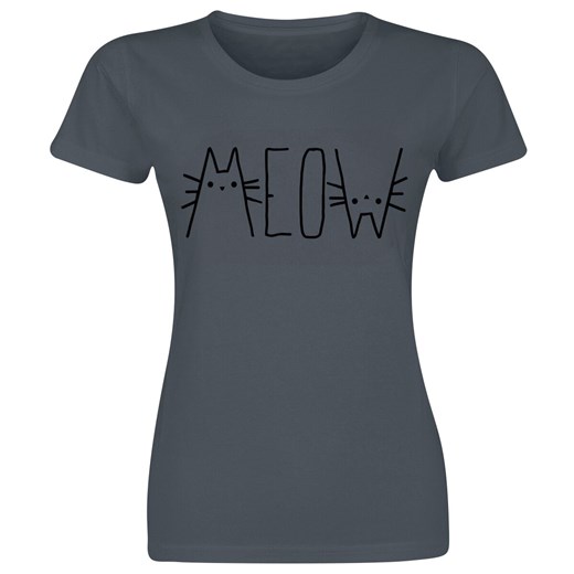 Tierisch - MEOW - T-Shirt - ciemnoszary S, M, L, XL, XXL EMP