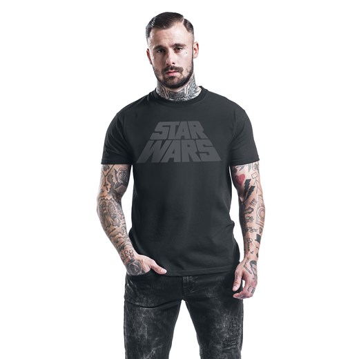 Star Wars - Logo - T-Shirt - czarny M, L, XL, XXL EMP