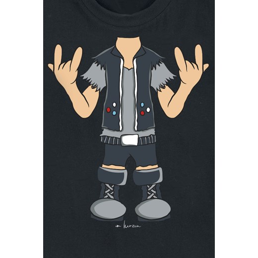 Sprüche - Kids - Heavy Metal Guy - T-Shirt - czarny 104, 116, 128, 140 EMP