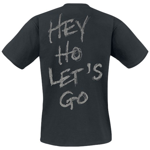 Ramones - Hey Ho Let&apos;s Go - Vintage - T-Shirt - czarny S, M, L, XL, XXL, 3XL, 4XL, 5XL EMP wyprzedaż