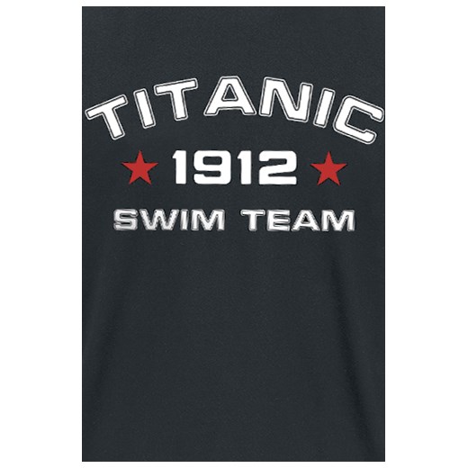 Sprüche - Titanic Swim Team - T-Shirt - czarny S, M, XL, XXL, 3XL, 4XL, 5XL EMP