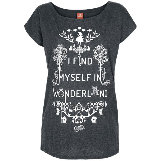 Alicja w Krainie Czarów - I Find Myself In Wonderland - T-Shirt - odcienie S, M, L, XL, XXL, 3XL, 4XL, 5XL EMP wyprzedaż