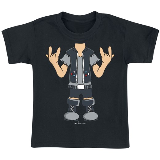 Sprüche - Kids - Heavy Metal Guy - T-Shirt - czarny 104, 116, 128, 140 EMP