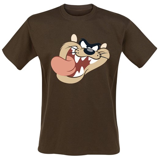 Looney Tunes - Tasmanian Devil - T-Shirt - brązowy S, M, L, XL, XXL EMP