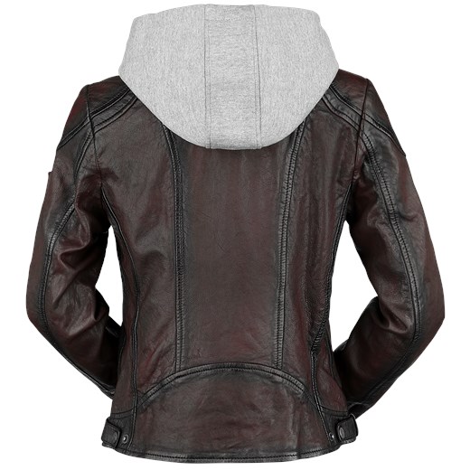 Gipsy - Angy W18 LASANV - Kurtka skórzana - ciemnoczerwony XS, S, M, L, XL, XXL, 3XL, 4XL, 5XL EMP